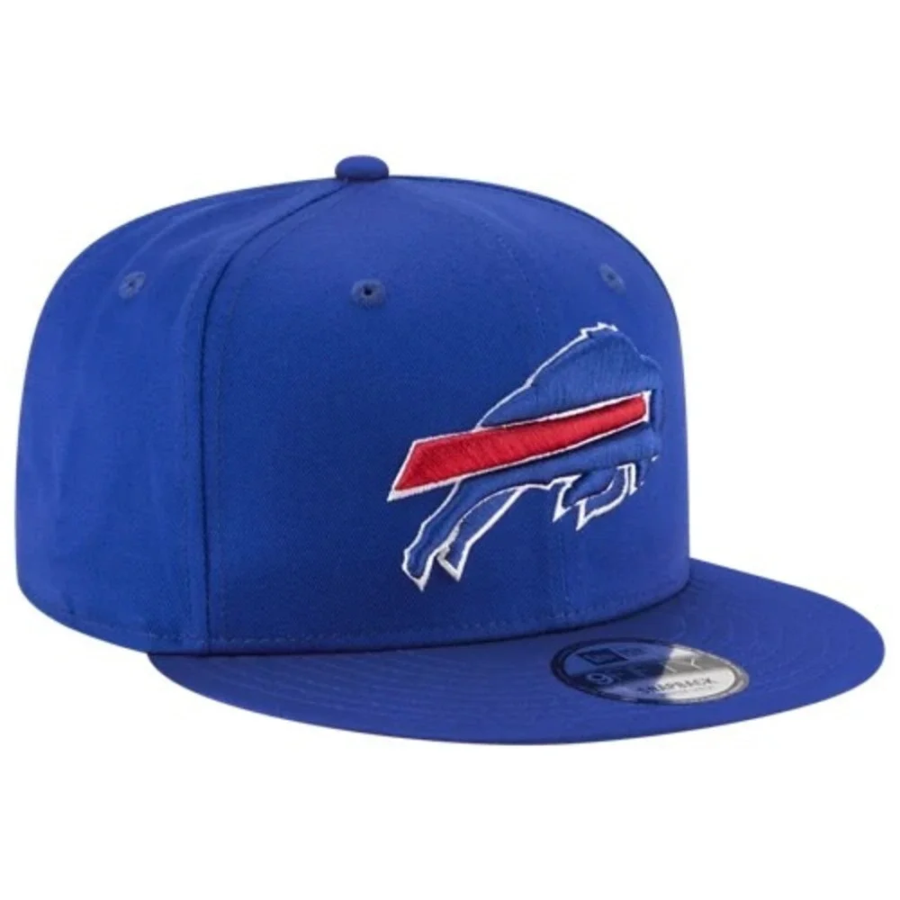 New Era Buffalo Bills 9Fifty Snapback Hat Blue Adjustable Classic Logo Cap NEW